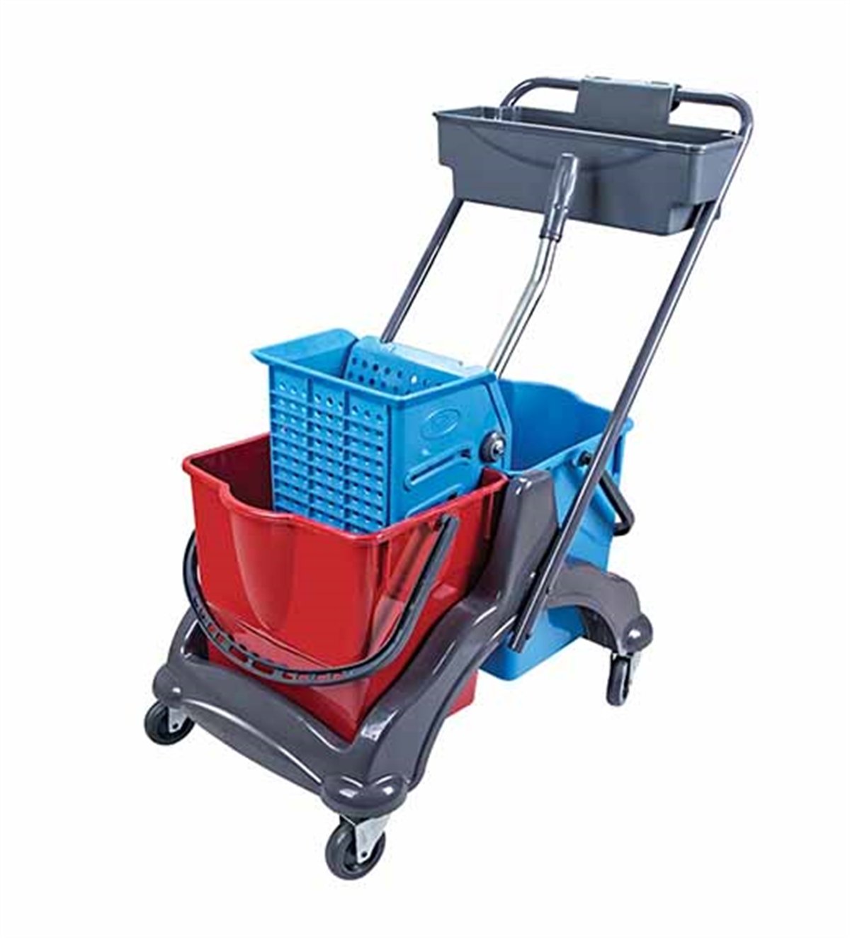 Çift Kovalı Paspas Arabası Mimoza 770