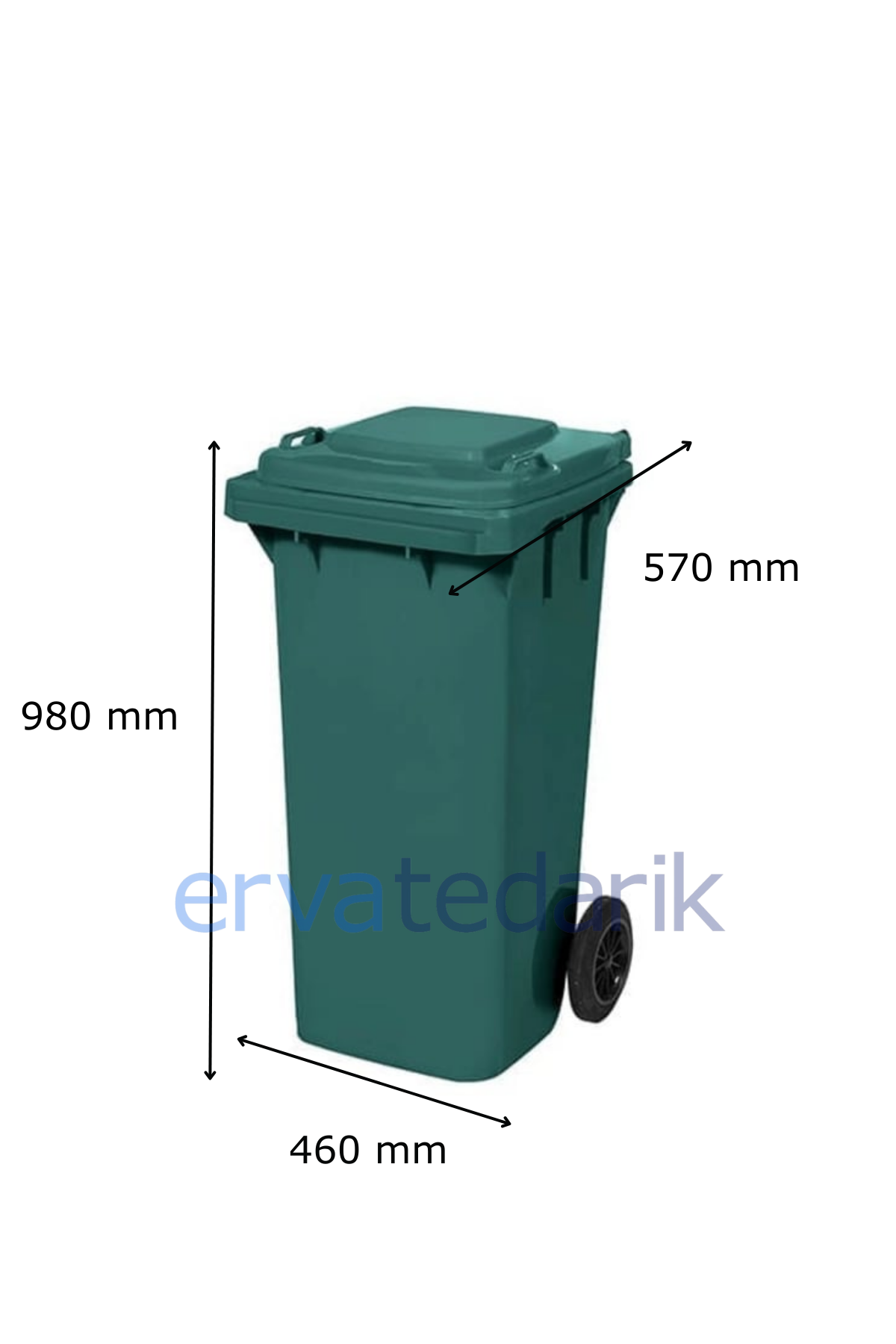 Tekerlekli Çöp Konteyneri 120 LT