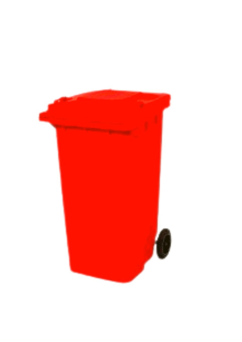 Tekerlekli Çöp Konteyneri Renkli 80 LT