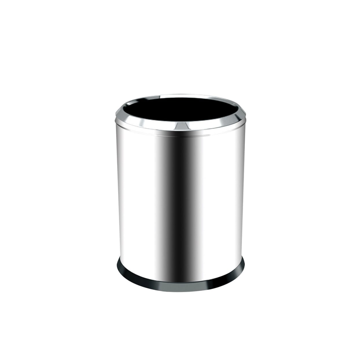 Çöp KovasıKrom Çemberli Çöp Kovası 8 Lt 430 Kalite