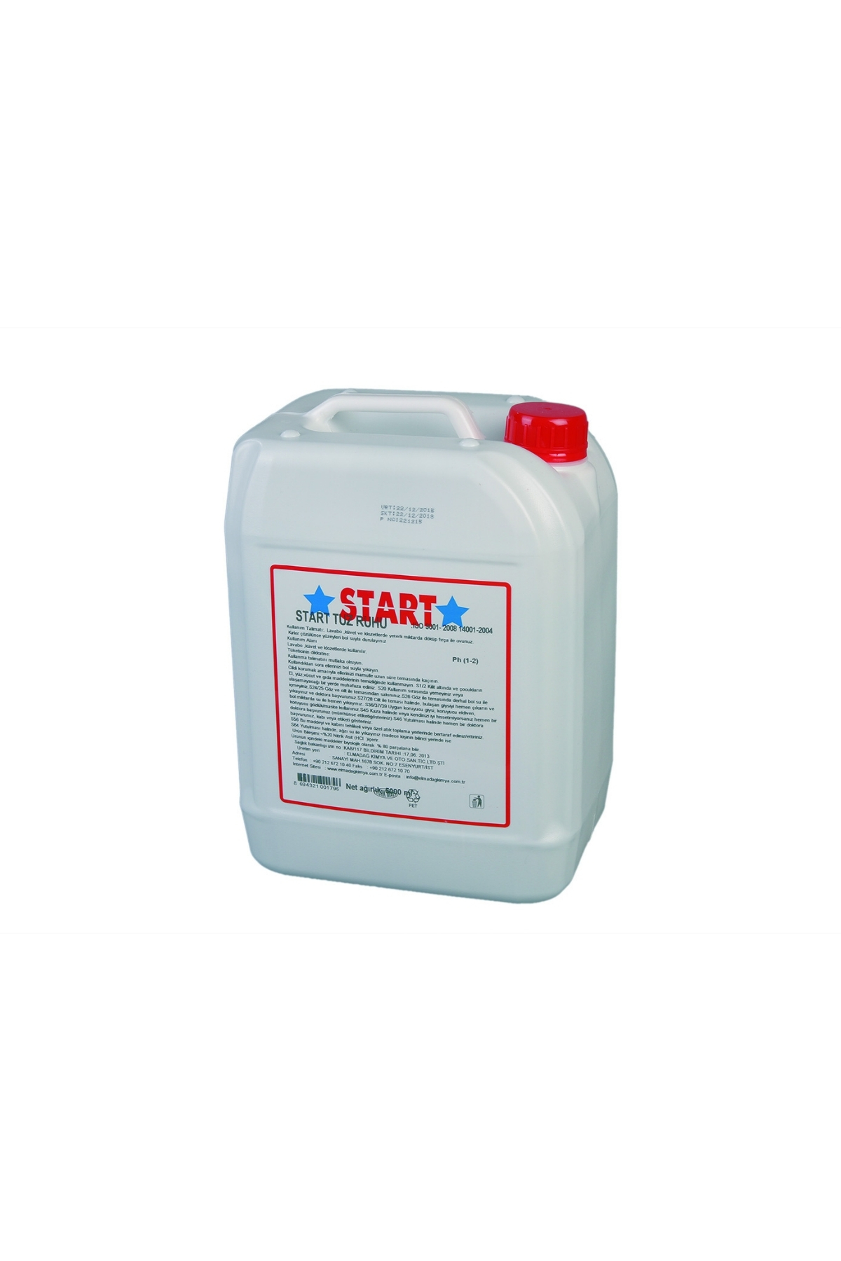 Diğer Genel TemizleyiciTuz Ruhu 5 Lt