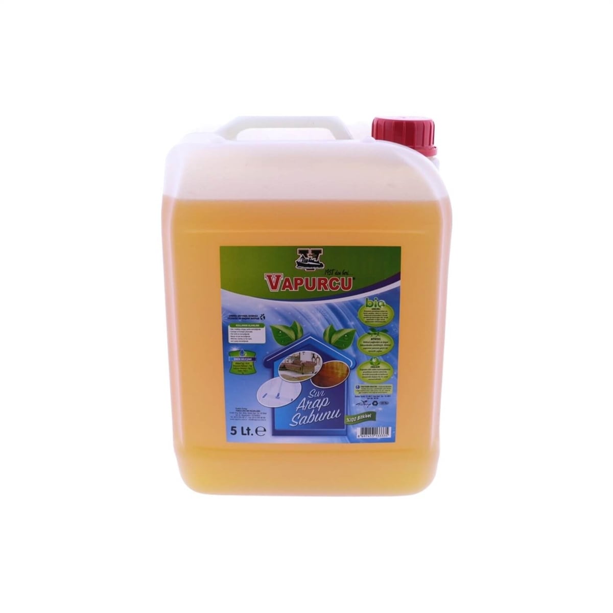 Diğer Genel TemizleyiciVapurcu Sıvı Arap Sabunu 5 kg