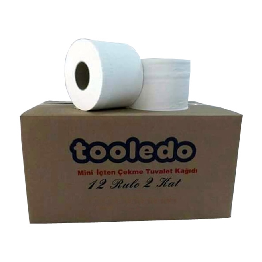 Mini İçten Çekme Smart Tuvalet Kağıdı 6 Rulo 80 m