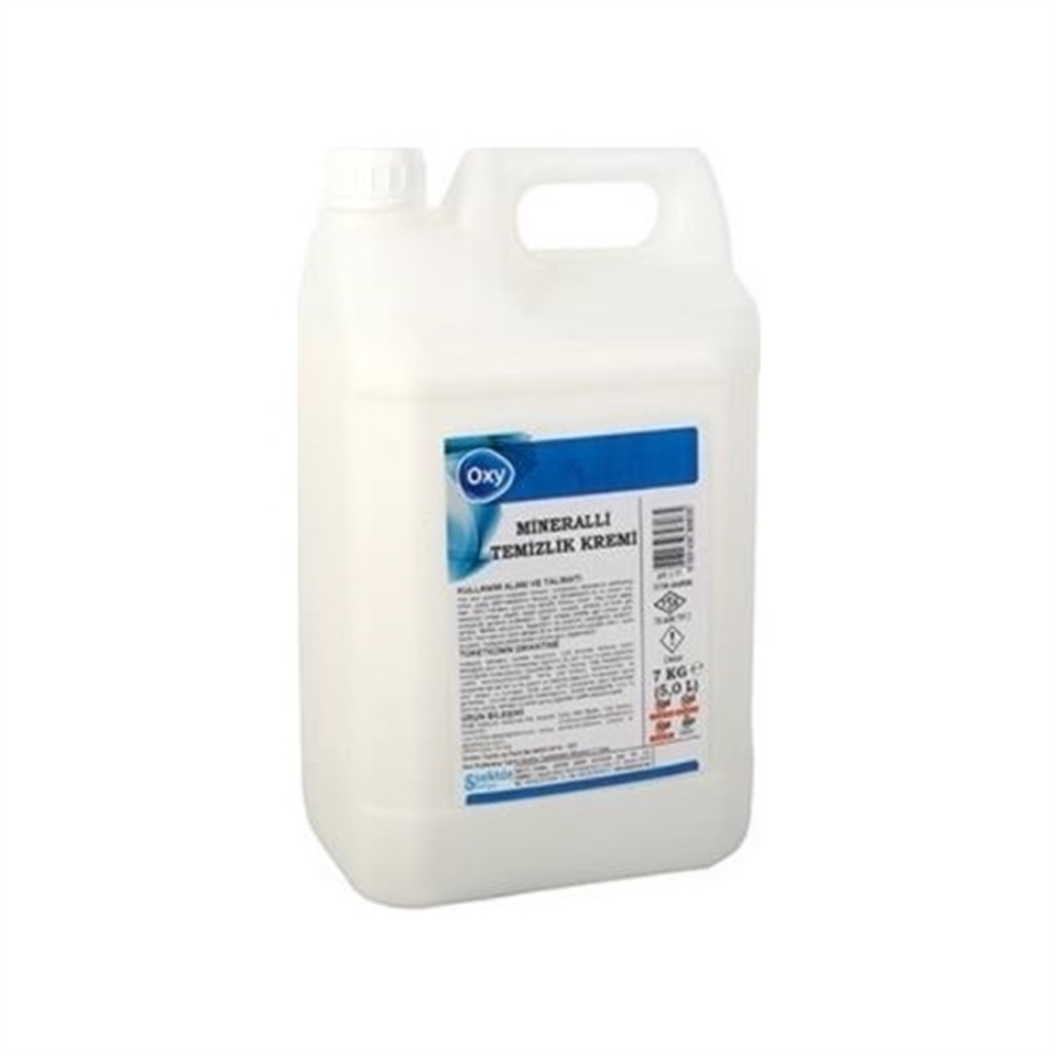 Mineralli Ovma KremiOxy Mineralli Temizlik Kremi 7 Kg