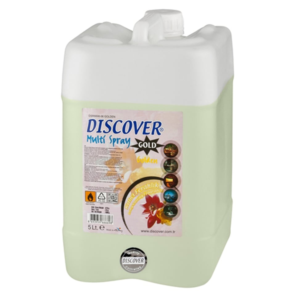 Ortam KokusuDiscover Gold Multi Sprey Golden 5 Lt