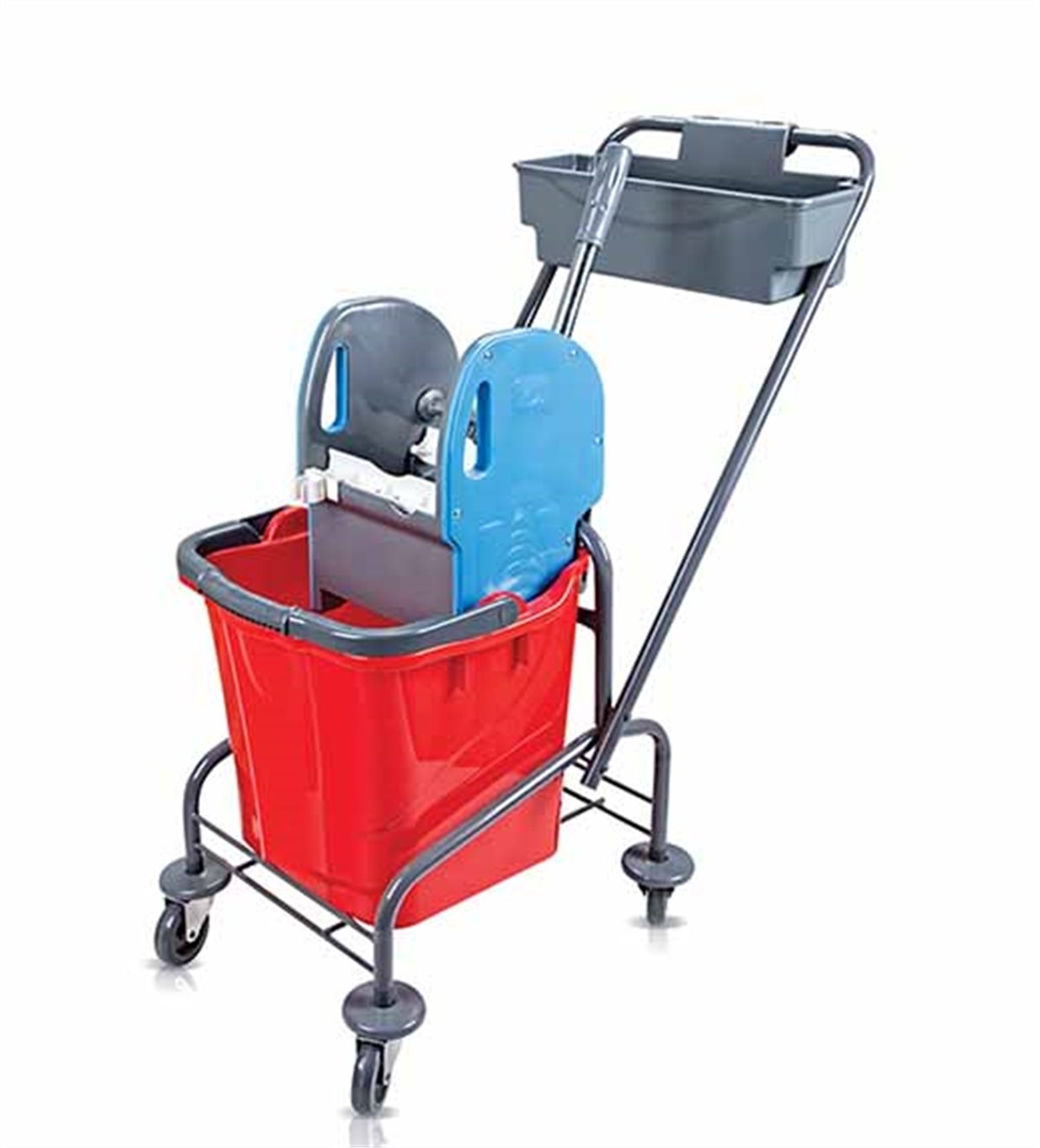 Tek Kovalı Paspas Arabası Mimoza 722 Sepetsiz Plastik Pres