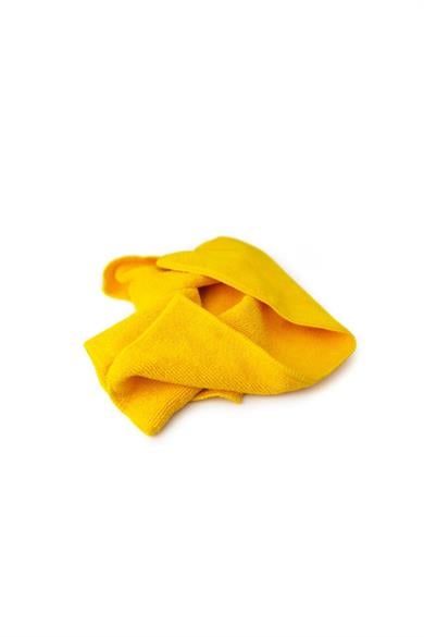 Mikrofiber Cam ve Genel Temizlik Bezi Parlak Dokulu 40x40cm Sarı Yeşil Mavi Kırmızı Renk Seçenekli