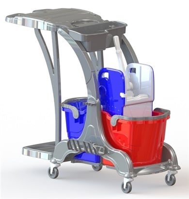 Çift Kovalı Temizlik Kiti Herkül 717