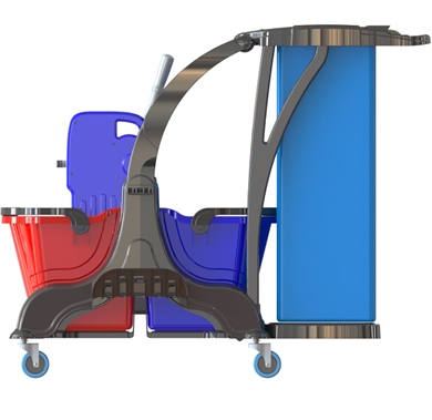 Çift Kovalı Temizlik Kiti Herkül 672 Brandalı