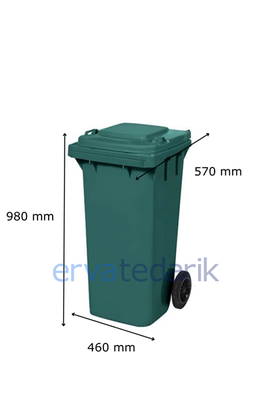 Tekerlekli Çöp Konteyneri 120 LT