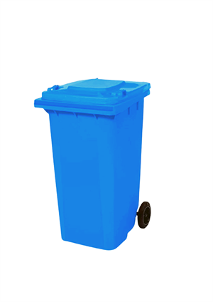 Tekerlekli Çöp Konteyneri Renkli 80 LT