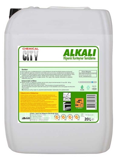 Diğer Genel TemizleyiciChemical City Conteyner Konteyner Temizleme 20 Kg
