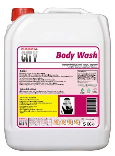 Duş JeliChemical City Body Wash Nemlendiricili Vücut Şampuanı 5 Kg