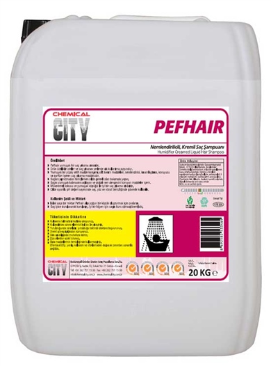 Saç ŞampuanıChemical City PerfHair Beyaz Nemlendiricili Saç Şampuanı 20 Kg