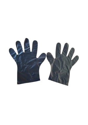 Şeffaf Eldiven Kutulu 100 adet Mavi