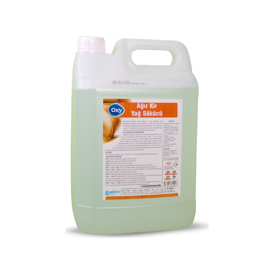 Ağır Yağ ve Kir ÇözücüOxy Ağır Kir Yağ Sökücü 4,75 Lt