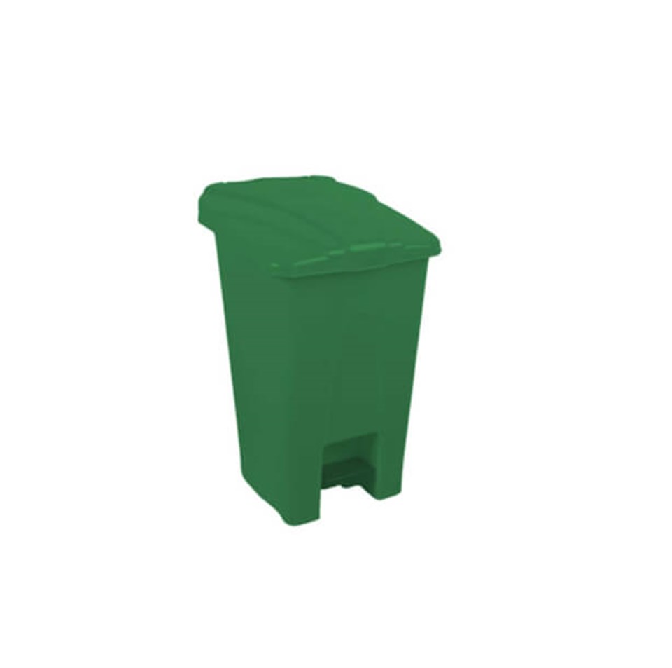 Çöp KonteyneriPedallı Çöp Kovası Tekerlekli 70 LT