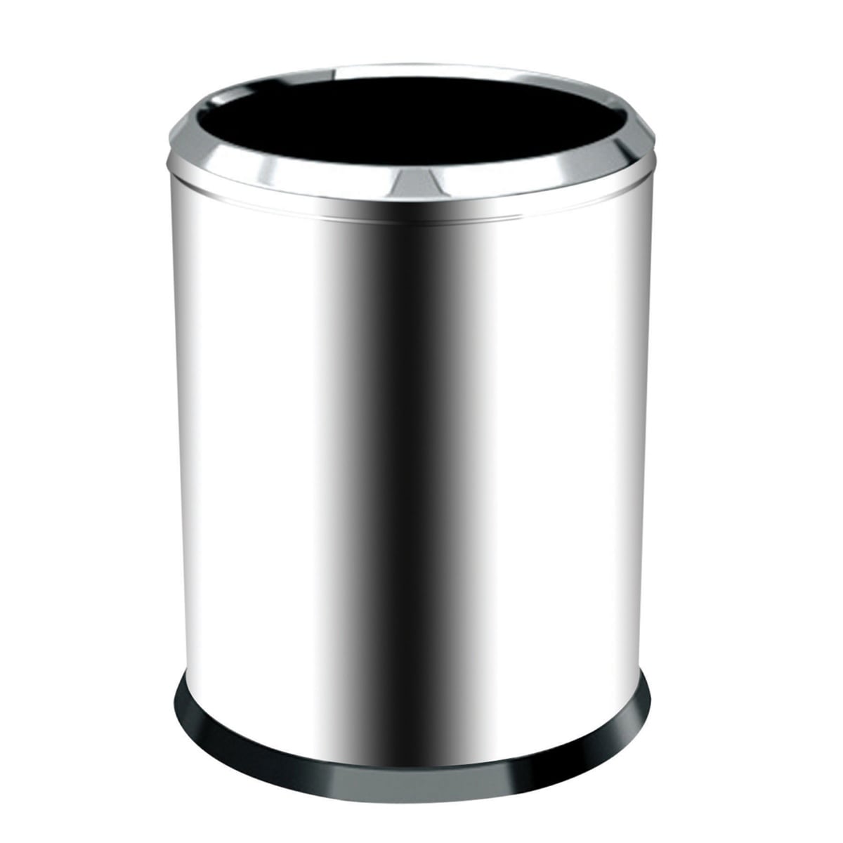 Çöp KovasıKrom Çemberli Çöp Kovası 32 Lt 430 Kalite