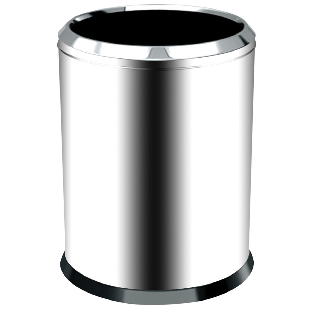 Çöp KovasıKrom Çemberli Çöp Kovası 45 Lt 430 Kalite