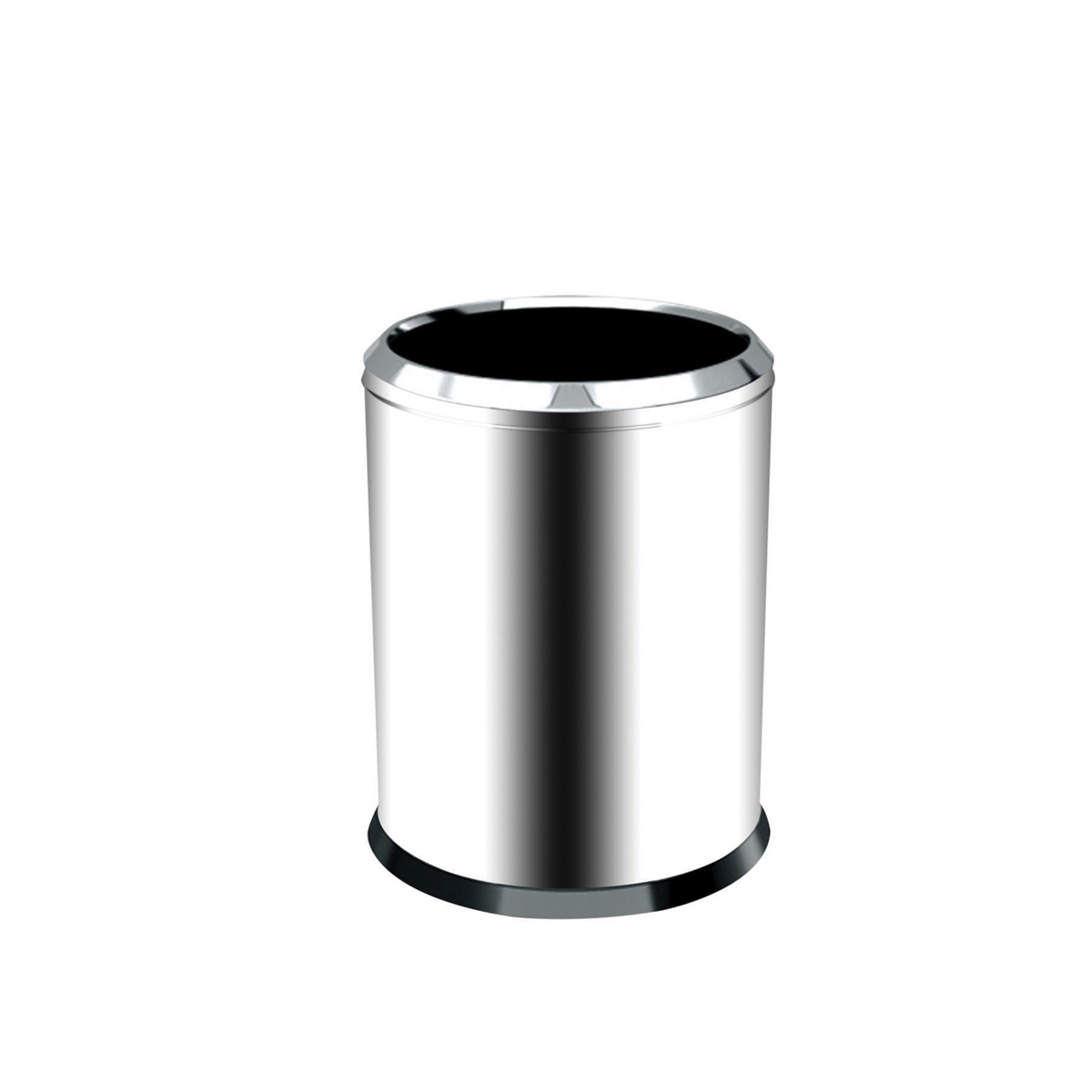 Çöp KovasıKrom Çemberli Çöp Kovası 8 Lt 430 Kalite