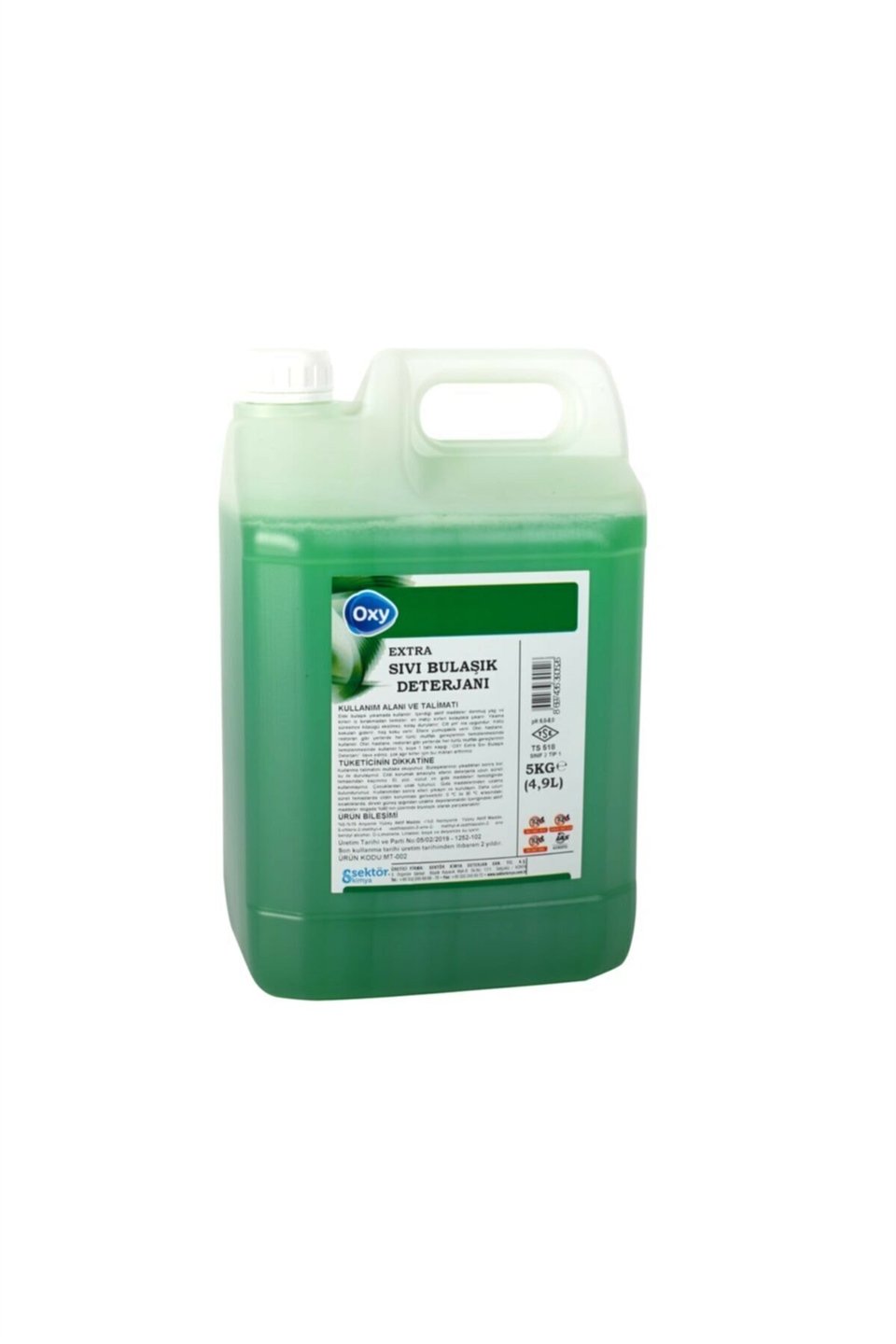 Elde BulaşıkOxy Extra Sıvı Elde Bulaşık Deterjanı 4,95 Lt