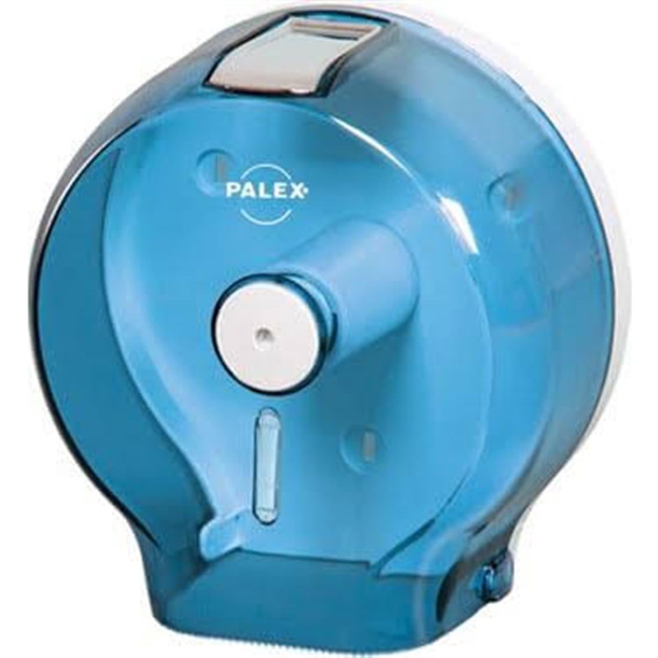 Jumbo Tuvalet Kağıdı DispenseriJumbo Tuvalet Kağıdı Dispenseri Şeffaf Mavi