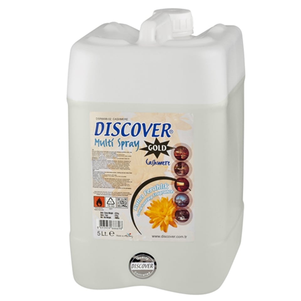 Ortam KokusuDiscover Gold Multi Sprey Cashmere 5 Lt