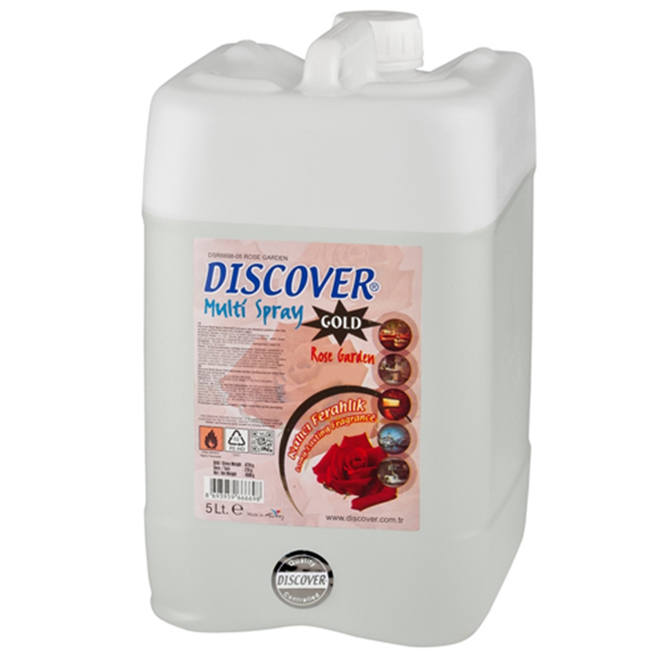 Ortam KokusuDiscover GoldMulti Sprey Rose Garden 5 Lt