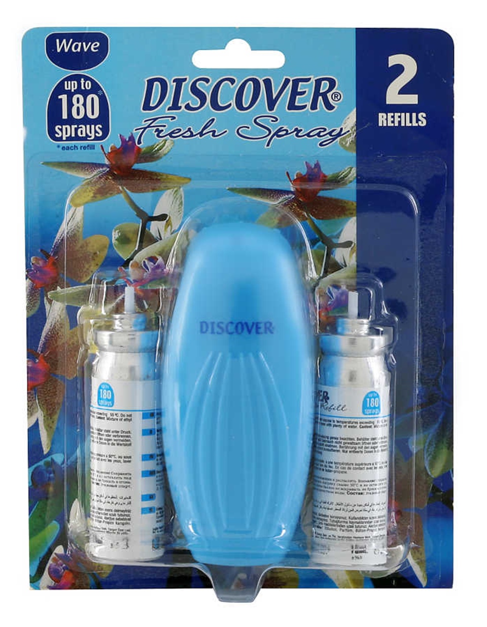 Ortam KokusuDiscovery Banyo & Wc Fresh Sprey Süper Set Wave 15 ml