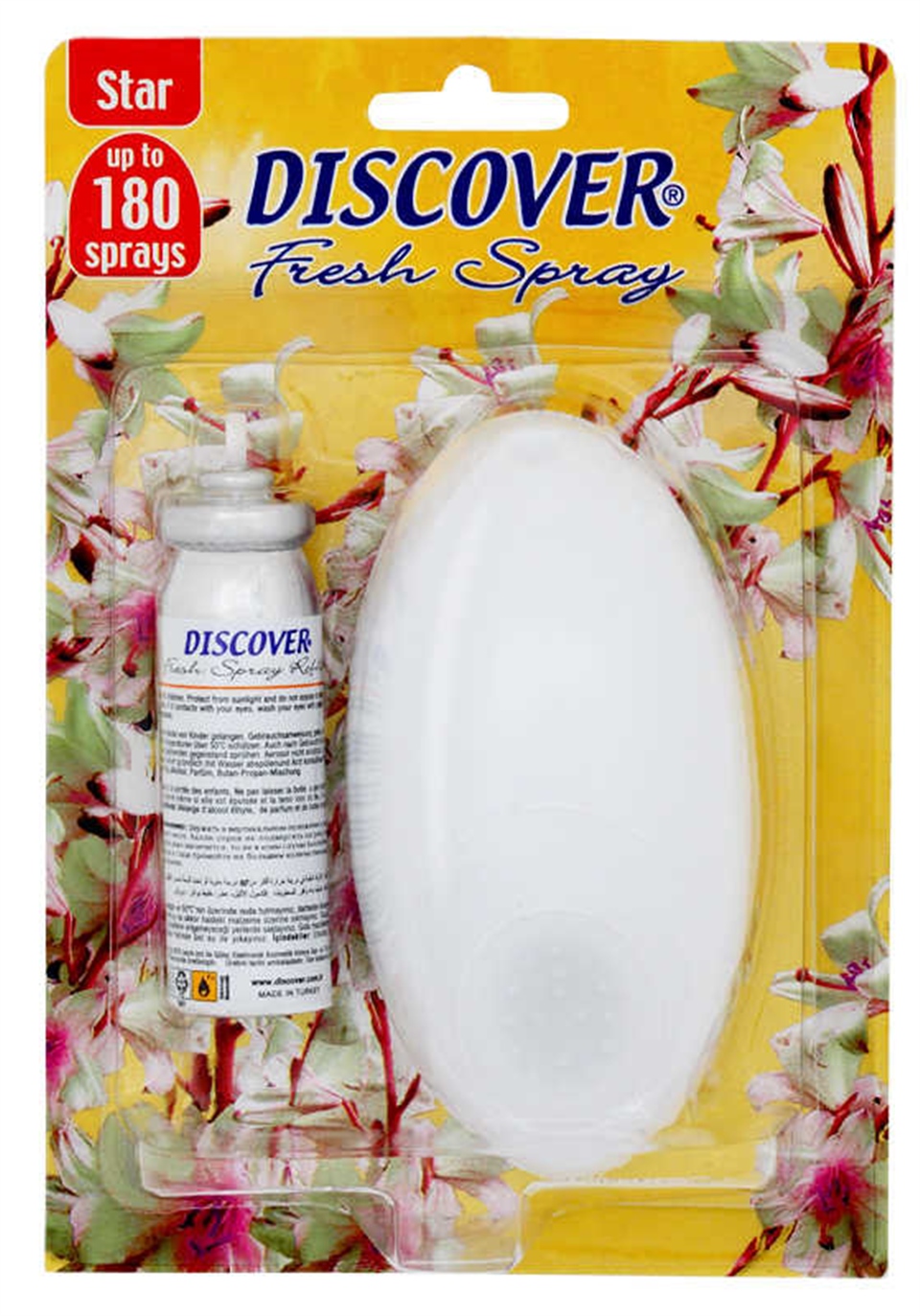 Ortam KokusuDiscovery Banyo & Wc Fresh Sprey Set Star 15 ml