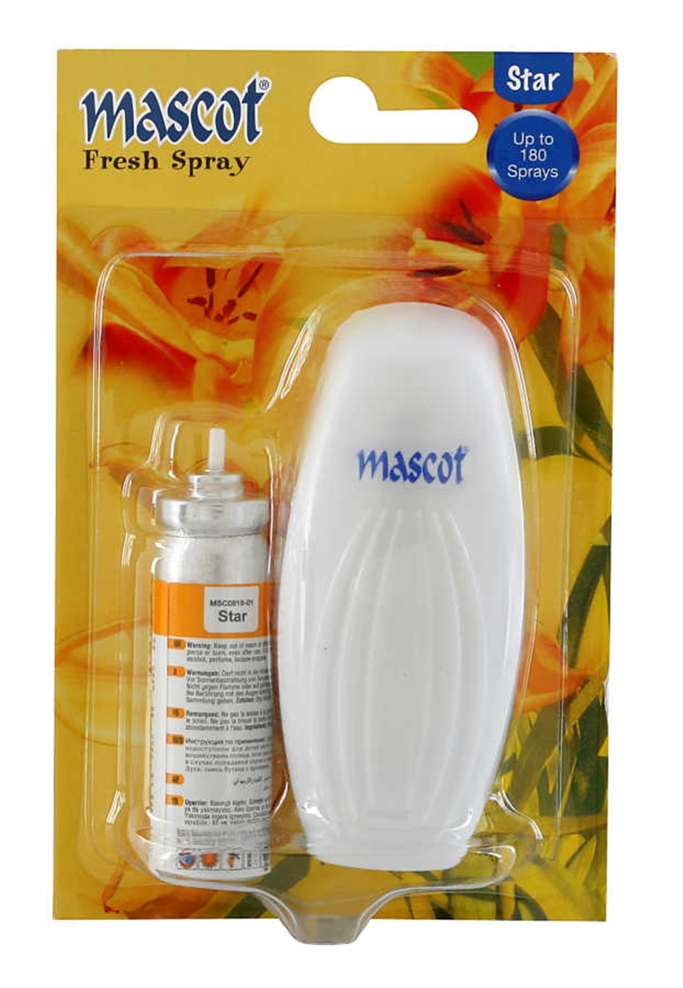 Ortam KokusuMascot Banyo & Wc Fresh Sprey Set Star 15 ml