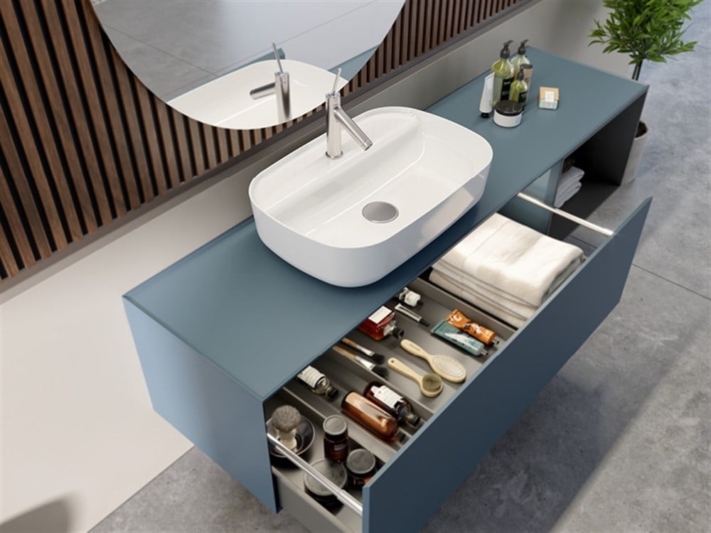 Cerastyle Aqua 60cm Tezgah Üstü Çanak Lavabo