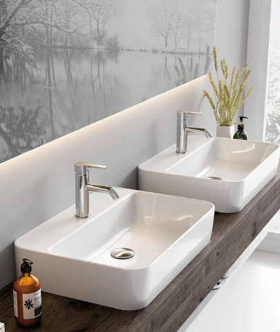 Cerastyle Hera 48 x 48 cm Tezgah Üstü Çanak Lavabo