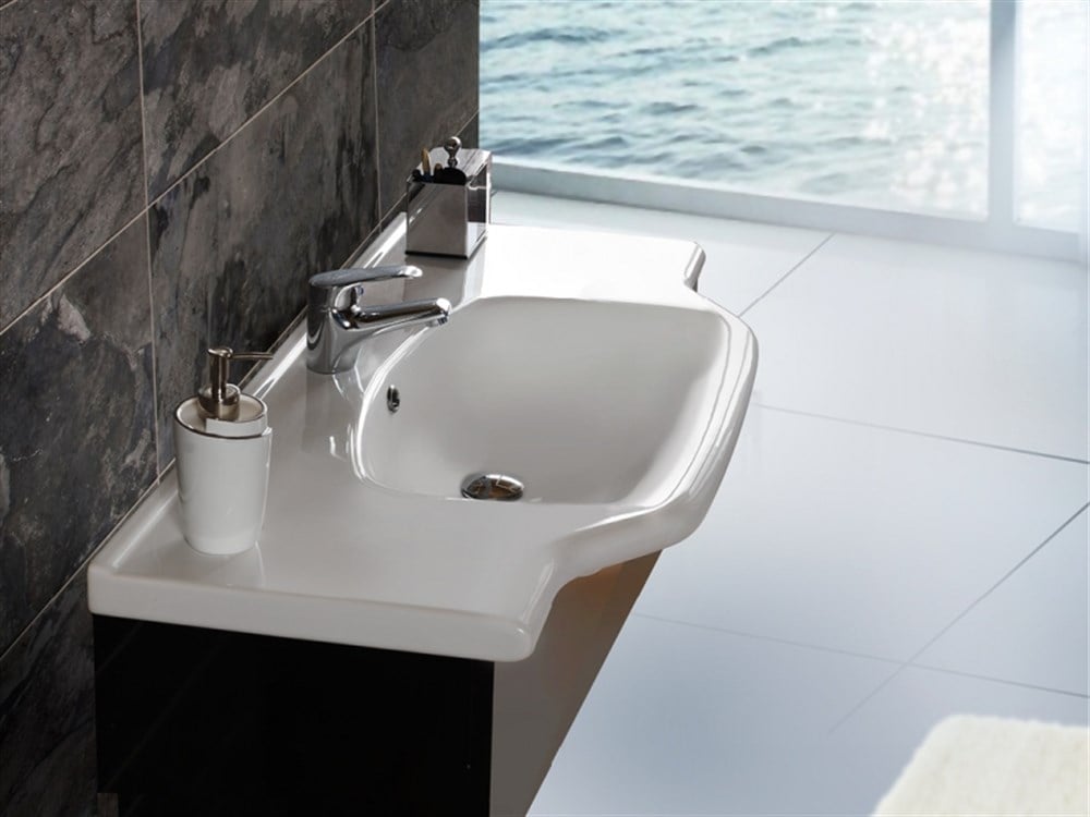 Cerastyle Klasik 55cm Etajerli Lavabo