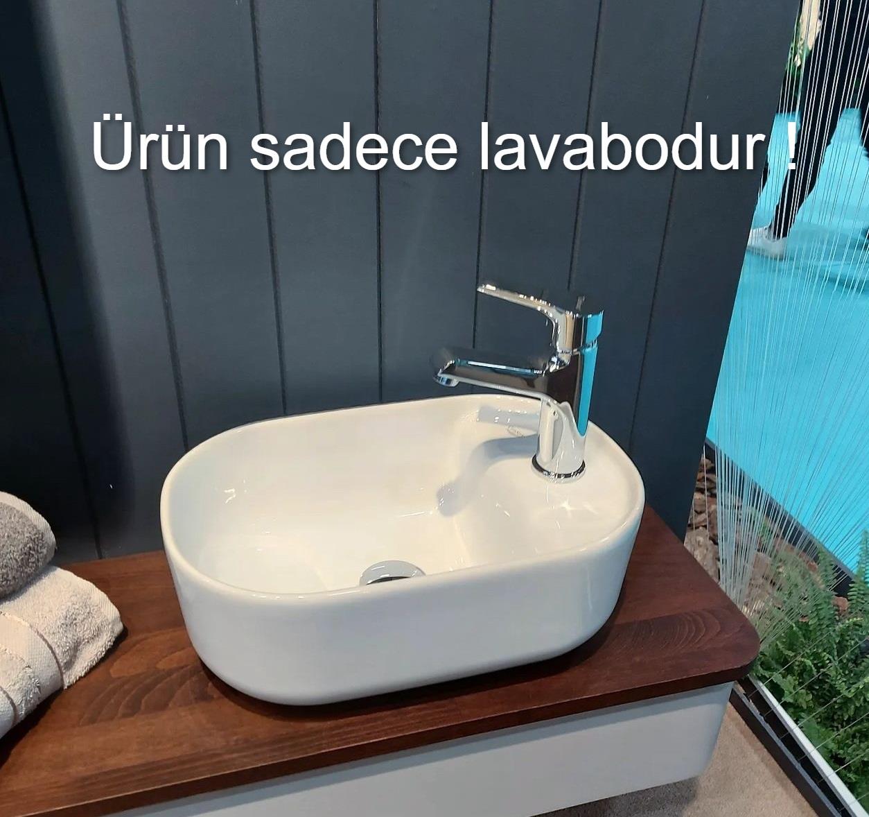 Cerastyle Mini Aqua 42 x 28 cm Tezgah Üstü Çanak Mini Lavabo
