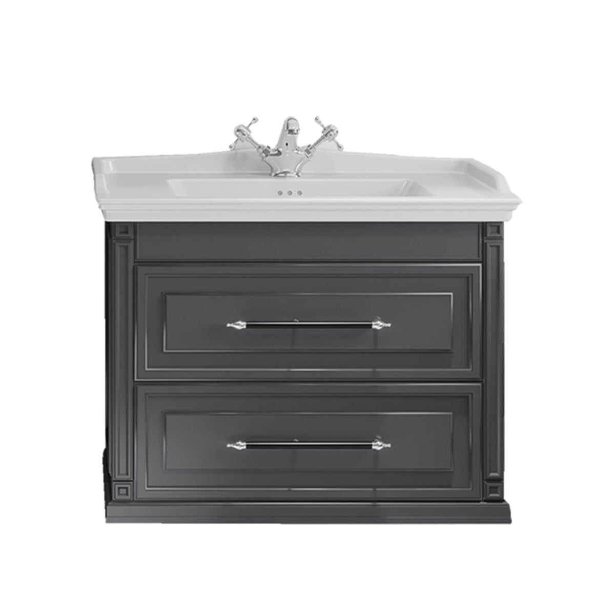 Denko Albatros 80 cm Alt Modül + Lavabo