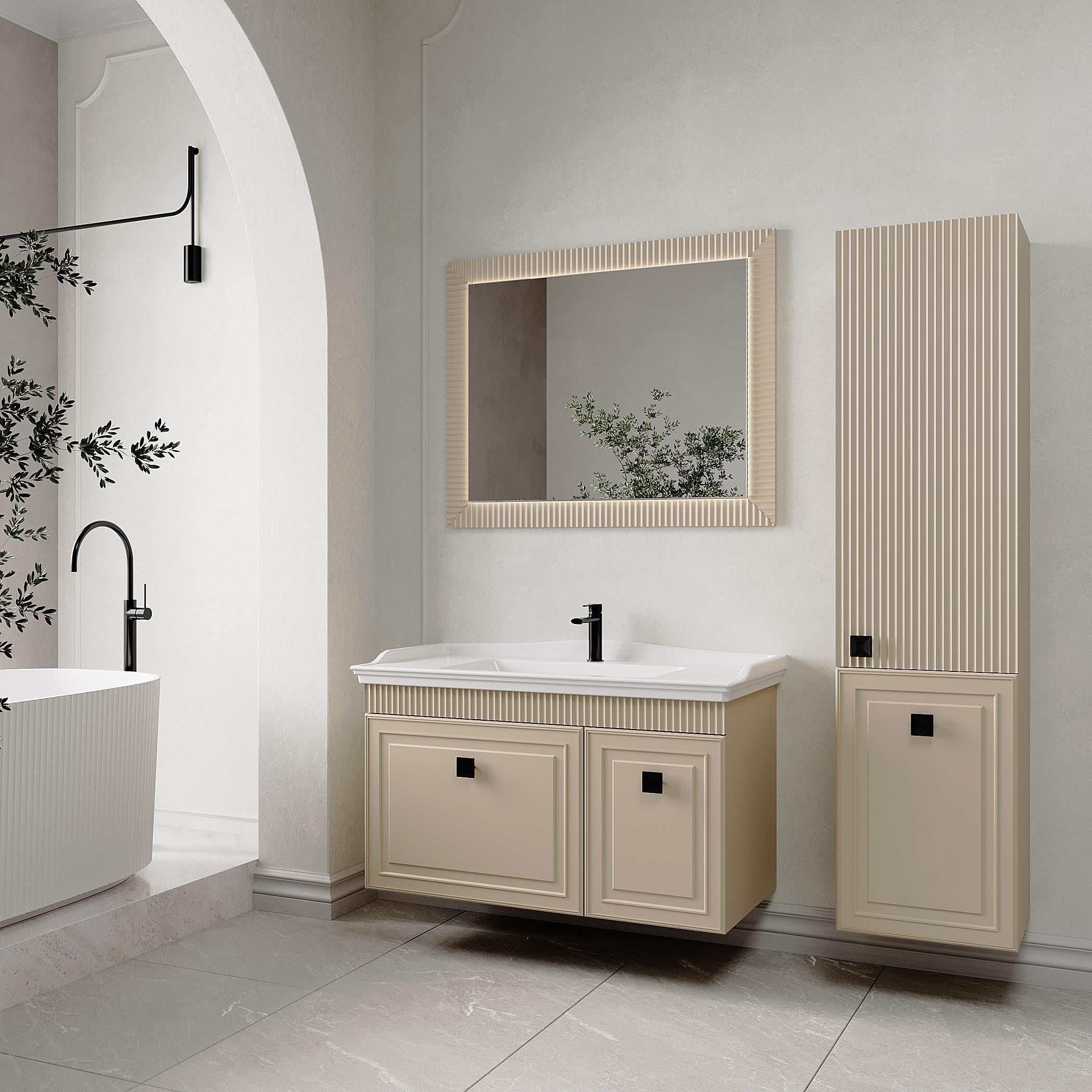 Denko Hana 100 cm Banyo Dolabı 