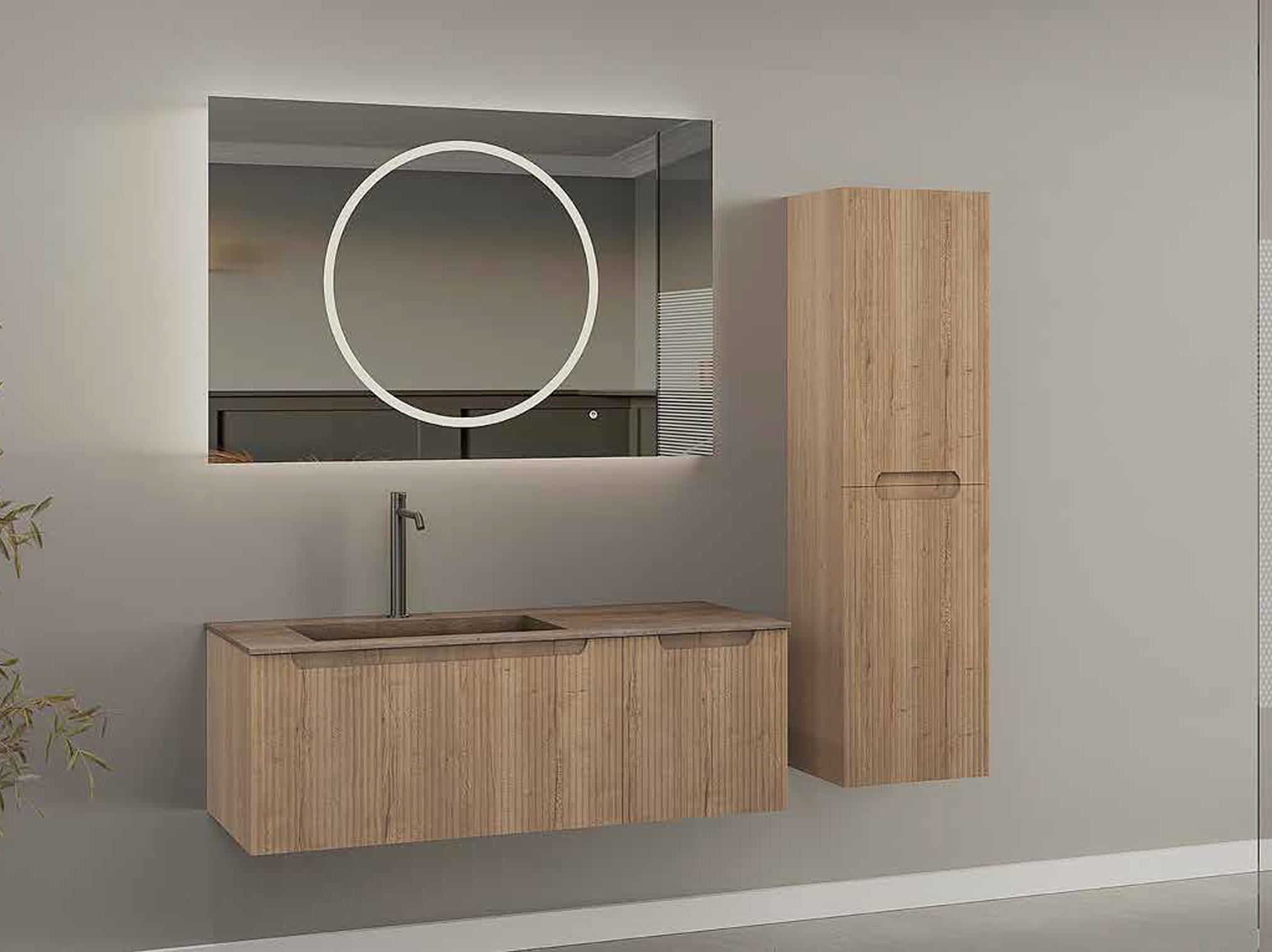 Lİneart Fold 120 cm Banyo Dolabı 