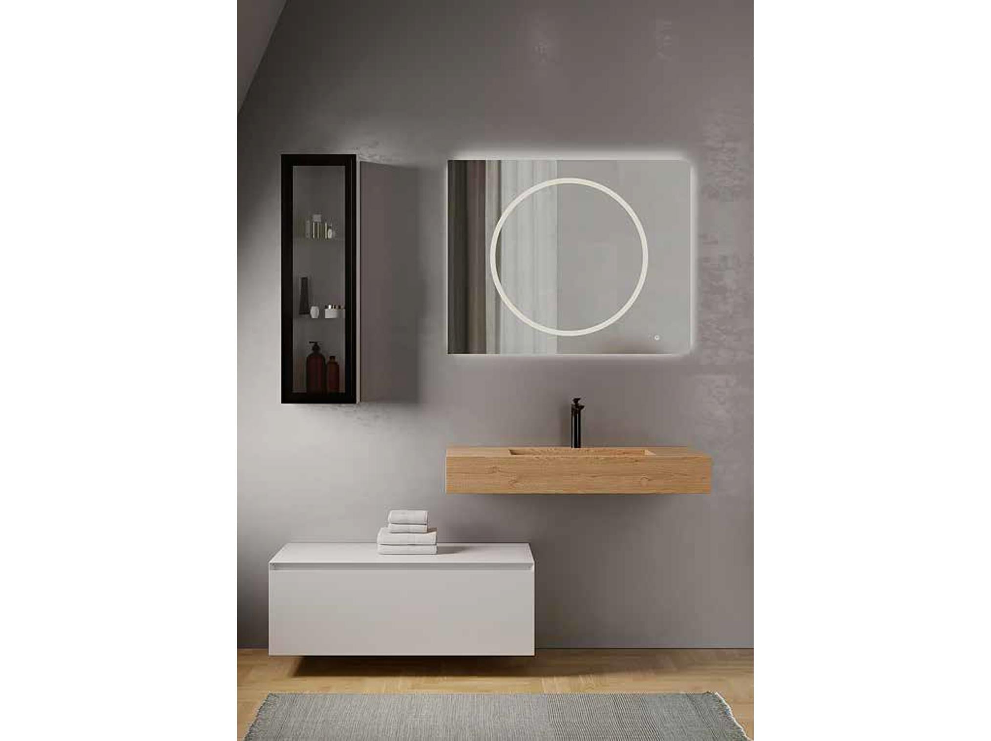 Lineart Form 100 cm Banyo Dolabı + Boy Dolabı 