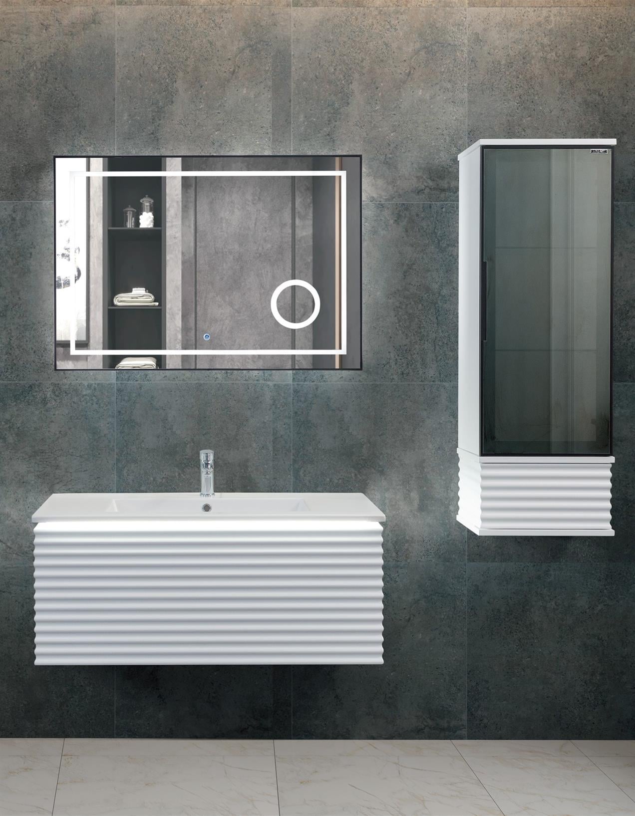 Lineart Fuga 100 cm Banyo Dolabı 