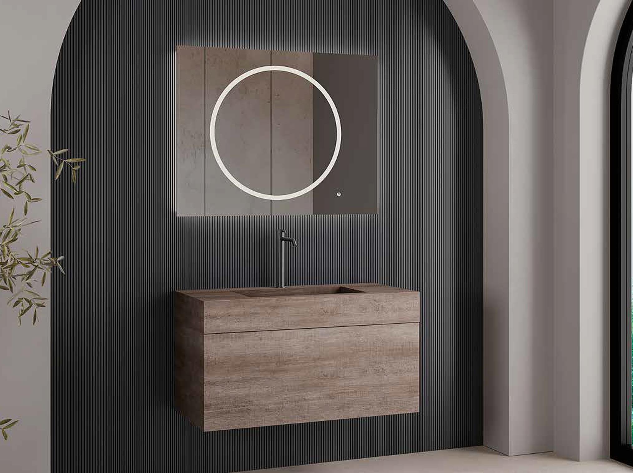 Lineart Uniq 100 cm Banyo Dolabı 