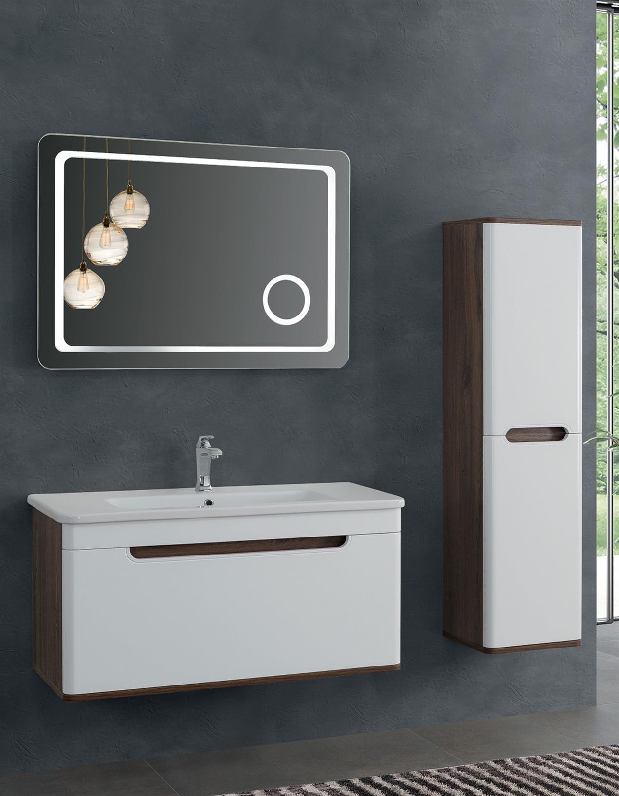 Lineart Wing 100 cm Banyo Dolabı 