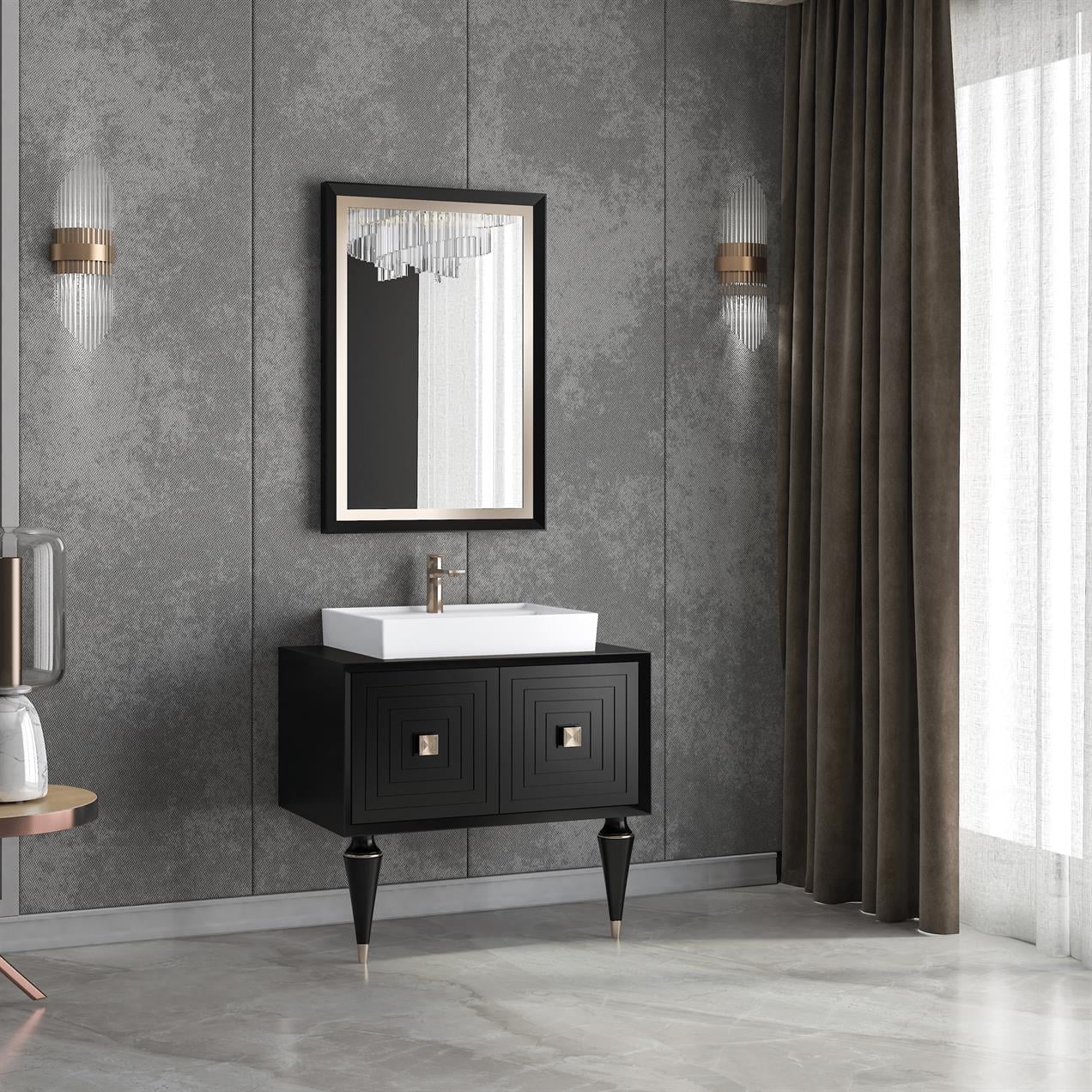 Burcu 80 cm Banyo Dolabı 