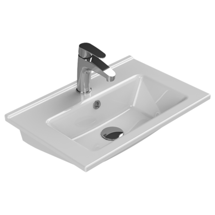 Cerastyle Arte 55 x 36,5 cm Etajerli Lavabo