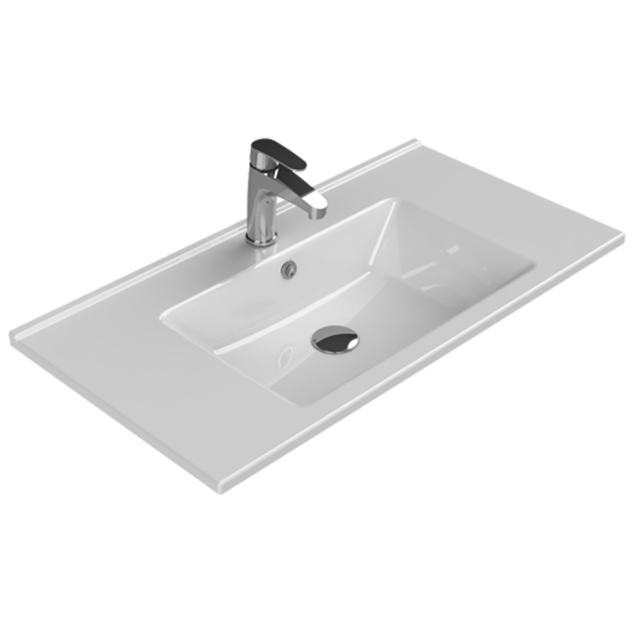 Cerastyle Arte 85 x 45 cm Etajerli Lavabo
