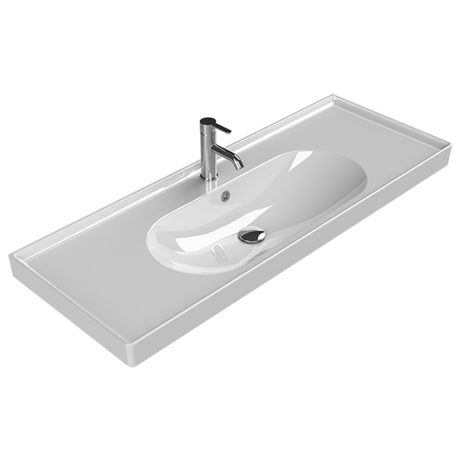 Cerastyle Arya 120 x 45 cm Etajerli Lavabo