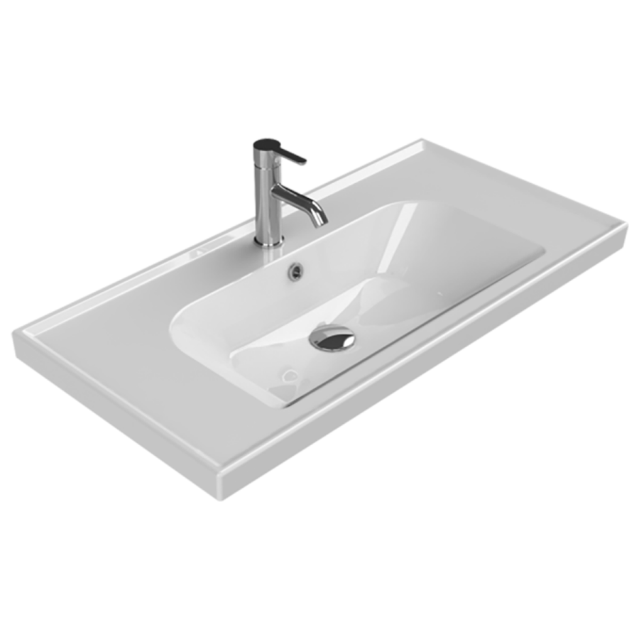 Cerastyle Frame 80 x 45 cm Etajerli Lavabo