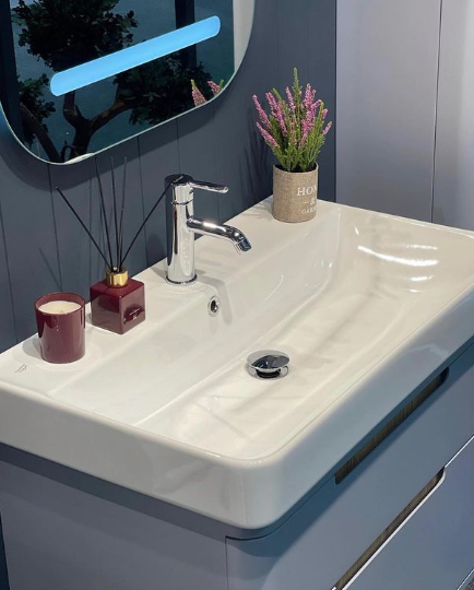 Cerastyle Hera 80 x 48 cm Tezgah Üstü Çanak Lavabo