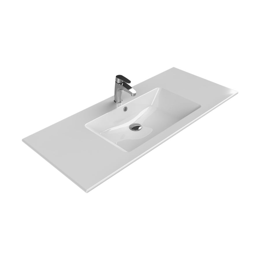 Cerastyle İbiza 121 x 51 cm Etajerli Lavabo