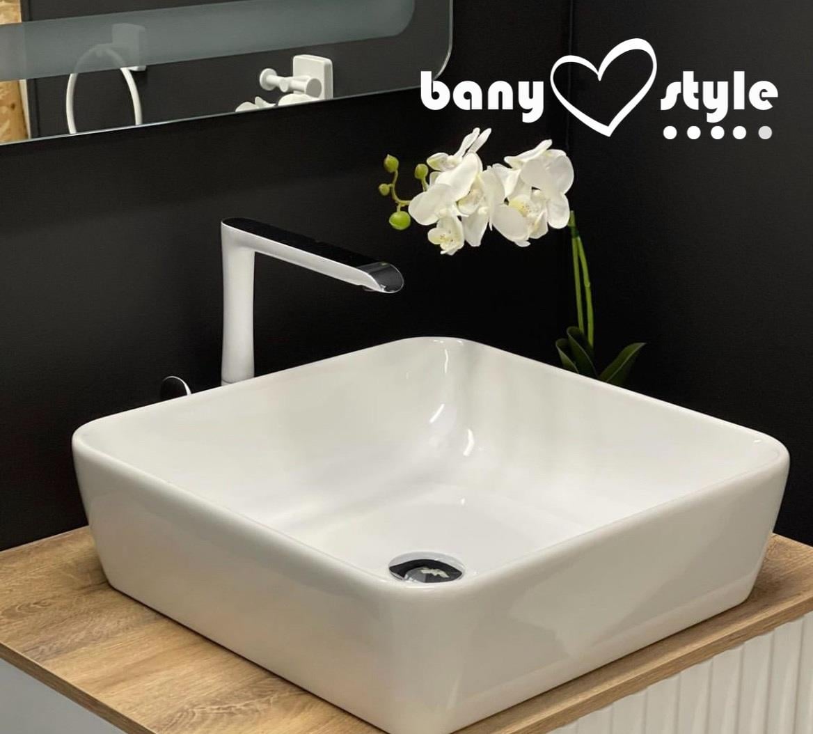 Cerastyle One 46 x 46 cm Tezgah Üstü Çanak Lavabo